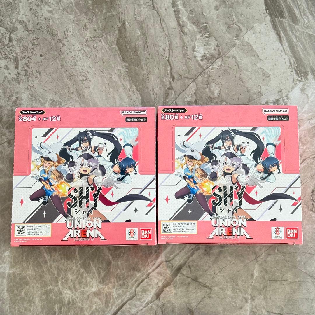 バンダイ SHY UNION ARENA 2BOX テープ付き