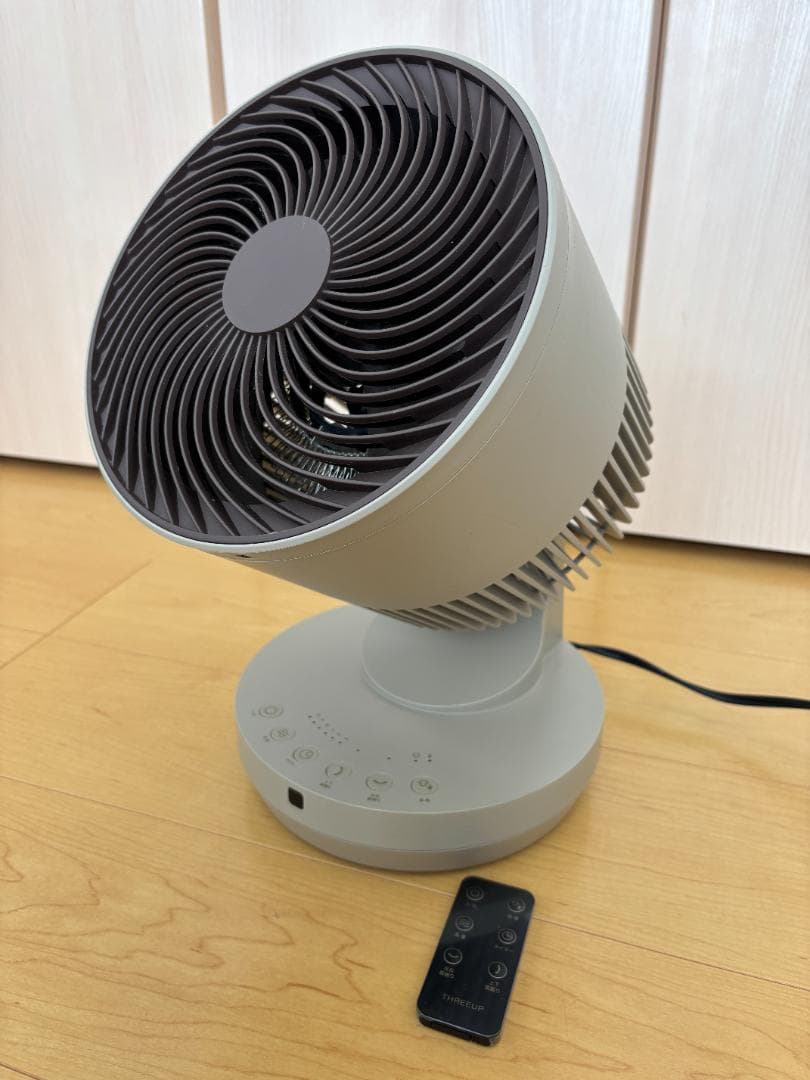 スリーアップ 衣類乾燥 エア　サーキュレーター 扇風機 ヒート＆クール