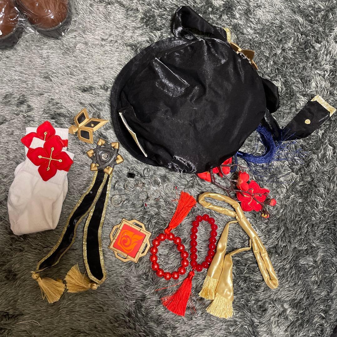 原神　胡桃　コスプレ衣装　江南猫次 ウィッグ付き