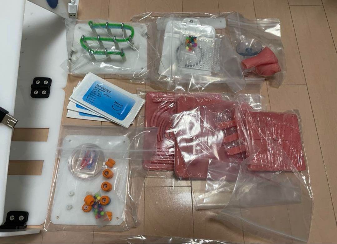 腹腔鏡手術トレーニングセット　ETHICON ENDPATH鉗子セット付き