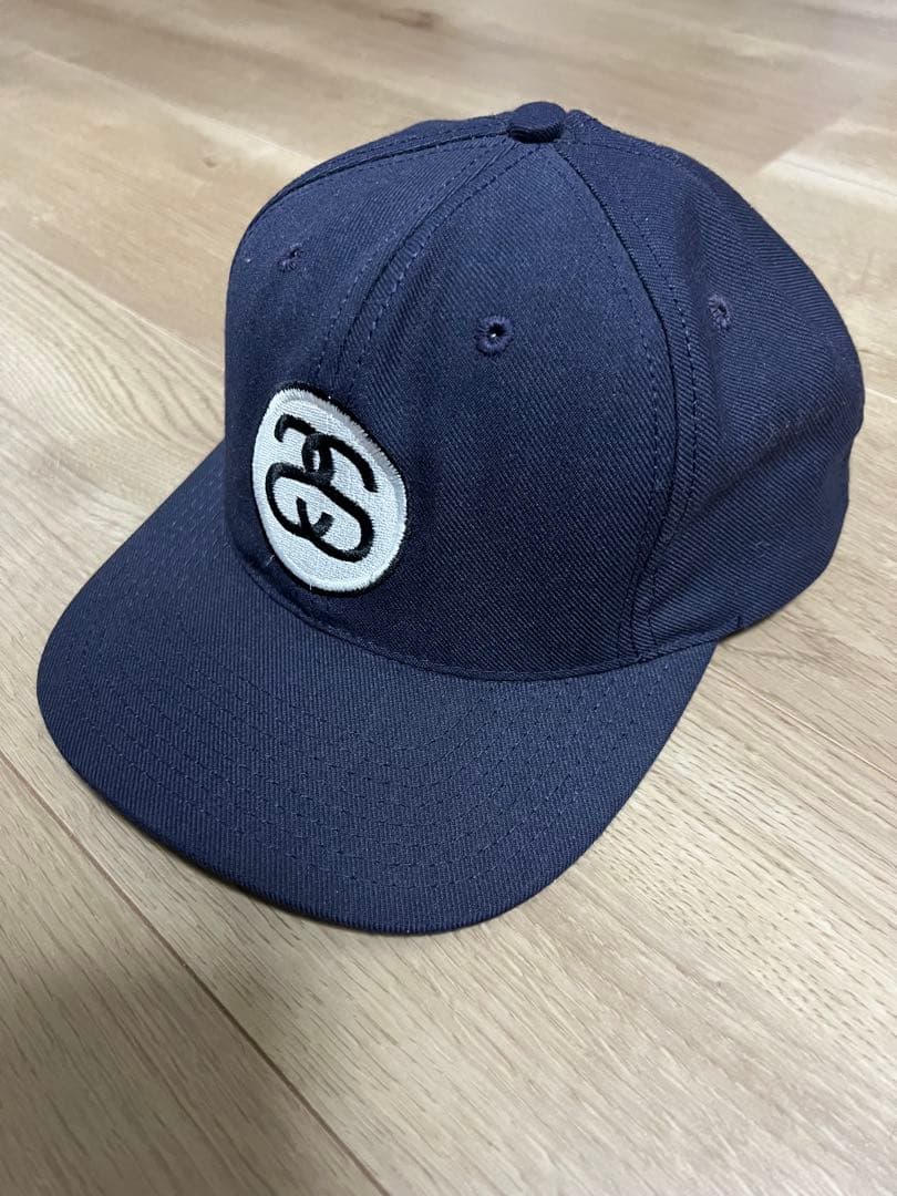 old stussy 90s ベースボールキャップ シャネルロゴ USA製