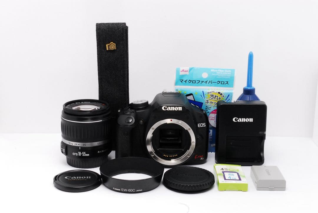 スマホ転送OK❤️Canon kiss X3❤️初心者おすすめ✨一眼レフ