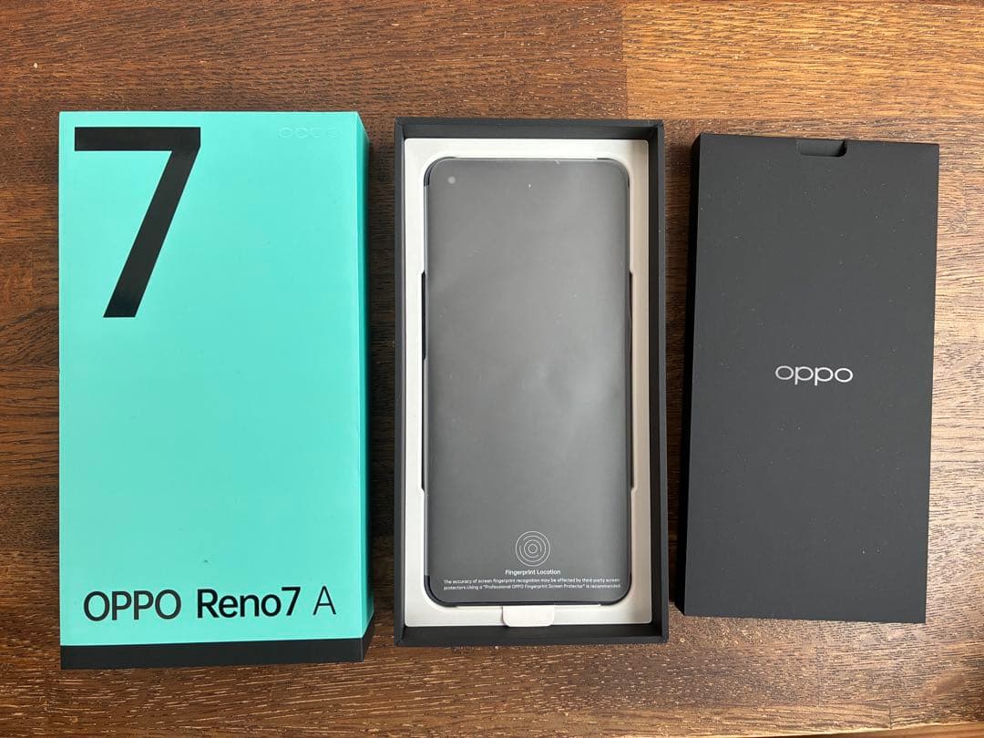 OPPO Reno7 A スターリーブラック 本体 超美品