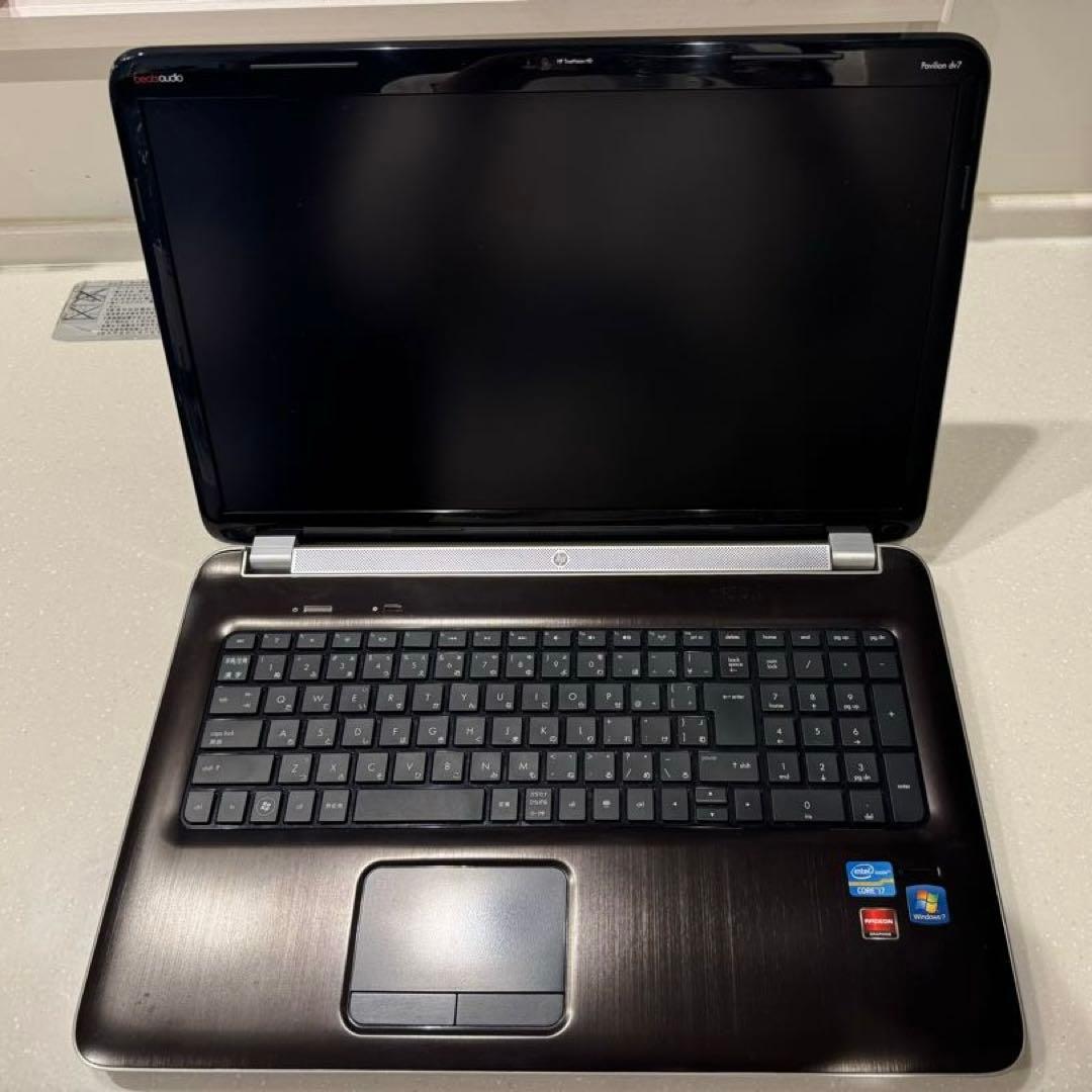 HP ノートPC Pavilion dv7 （ジャンク品）