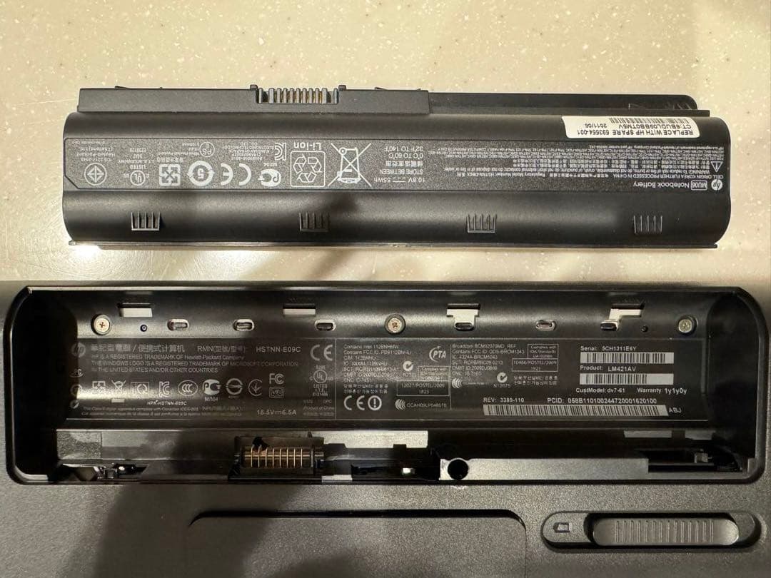 HP ノートPC Pavilion dv7 （ジャンク品）