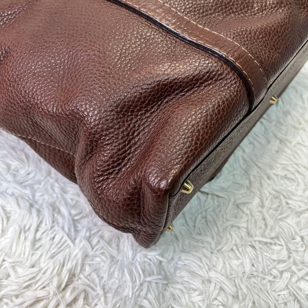 美品✨土屋鞄　トーンオイルヌメ　デイリートートバッグ　レザー　ブラウン　A4