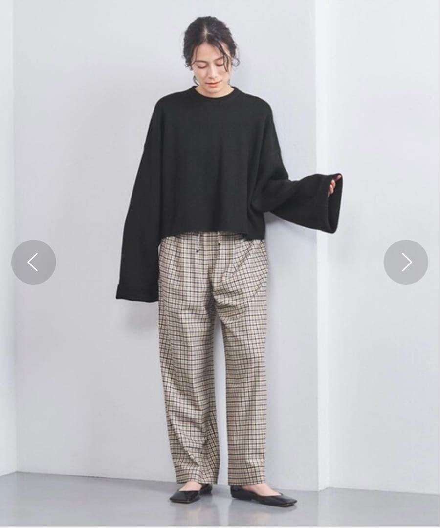 SACRA ワイドスリーブ トップス