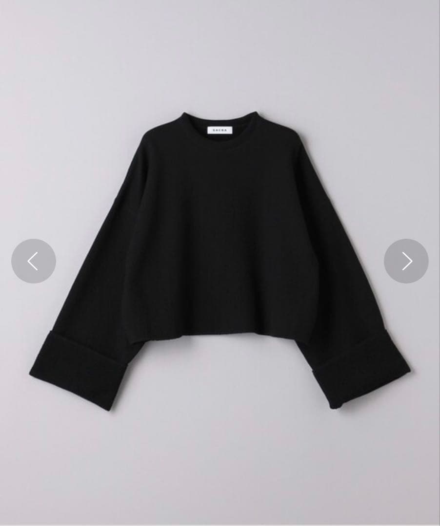 SACRA ワイドスリーブ トップス