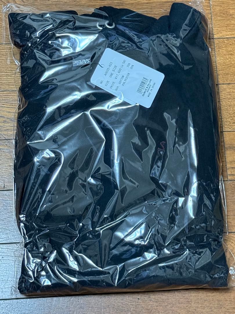 【限定】SAPEur BIG LABEL HOODIE