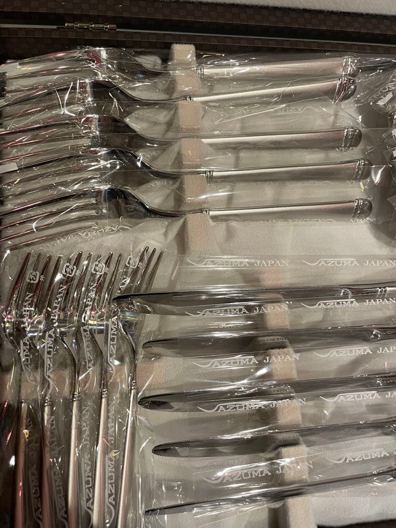 AZUMAJAPAN ステンレスカトラリーセット ジュエリーステンレス18-10