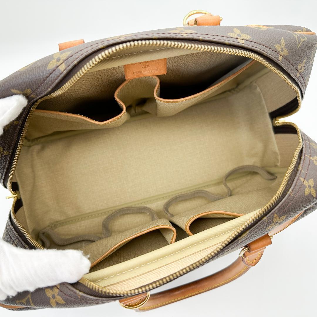 【極美品】ルイヴィトン　モノグラム　ドーヴィル　カデナ　鍵　ボストンバッグ