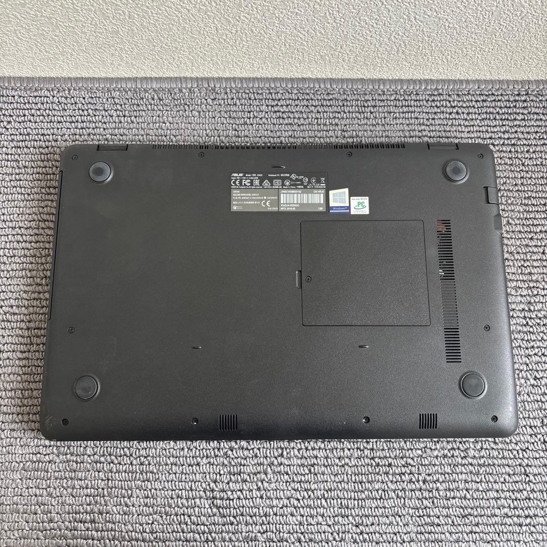 ASUS X542U i5-8250U メモリ8GB SSD 128GB