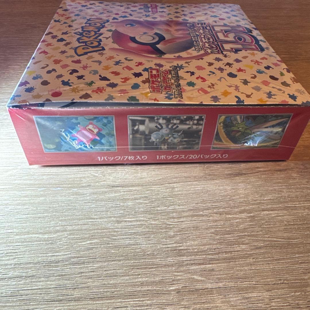 ポケモンカード 151 BOX 新品未開封シュリンク付き