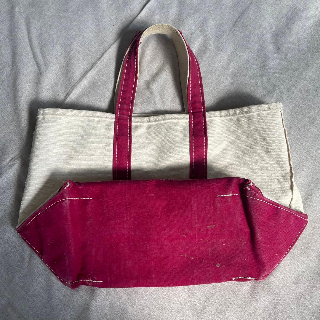 llbean トートバック　Mサイズ　バーガンディ　90s