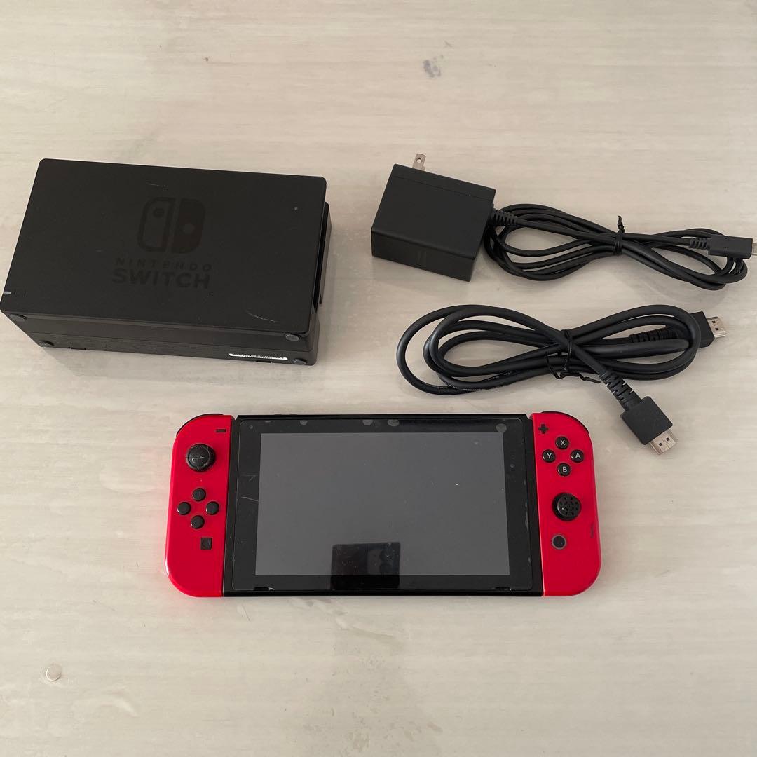 ま*り様 Nintendo Switch 本体 レッド ACアダプター付き