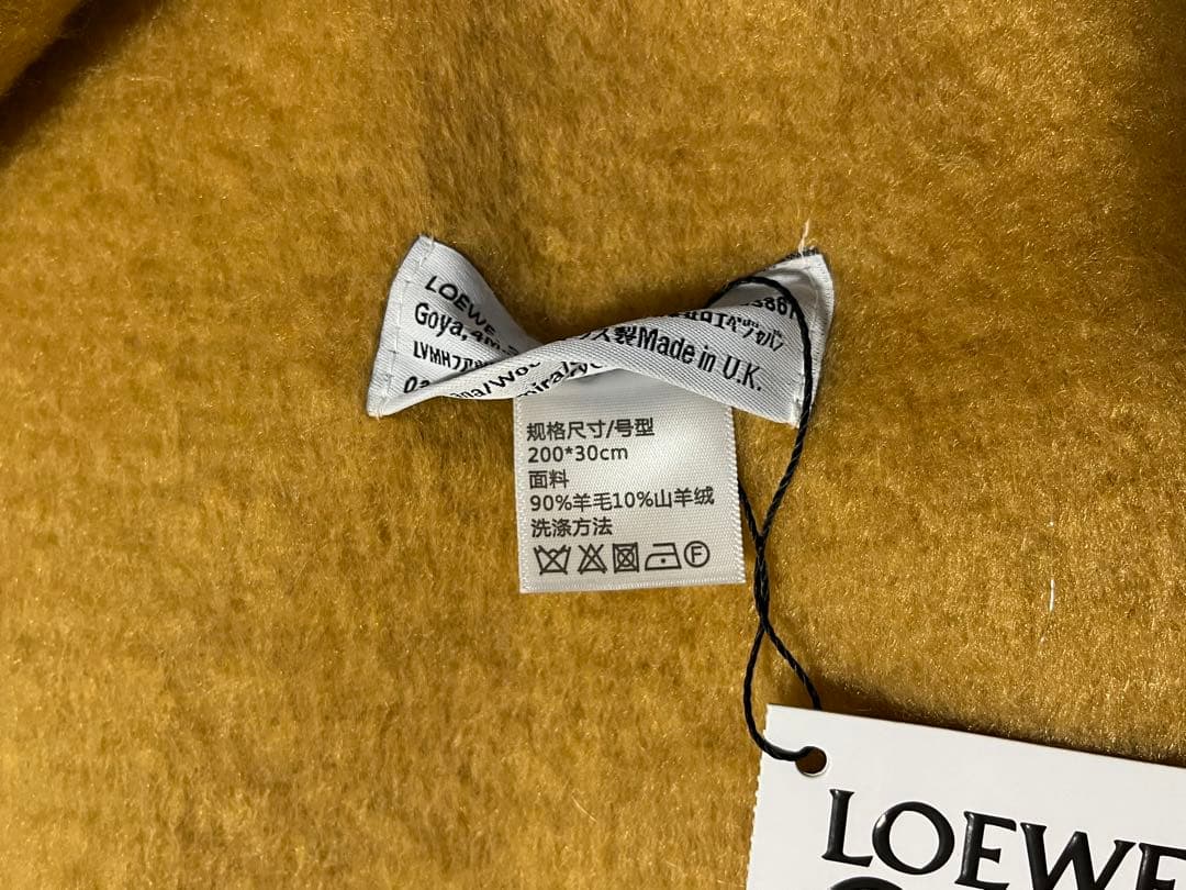 [新品未使用]LOEWEロエベ　冬　モヘヤ　マフラー　a-28003861