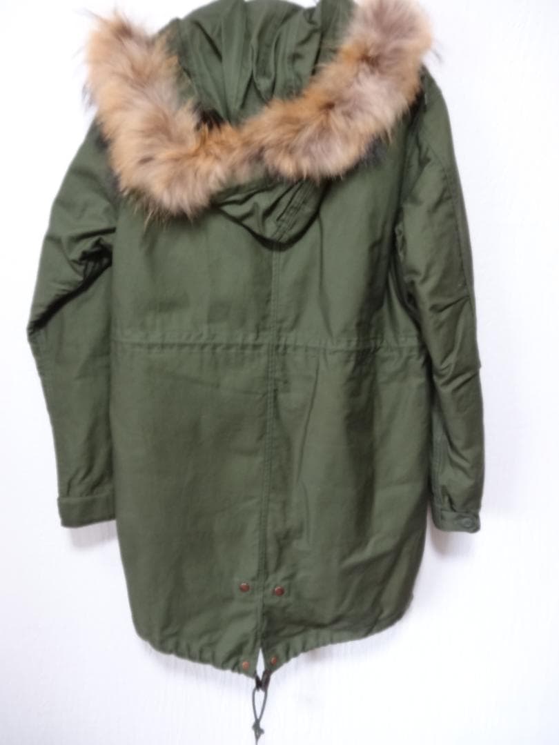 【定価43000円　タグ付き】FRED PERRY フード付きモッズコート