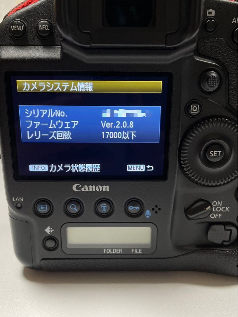 Canon EOS-1DX本体 + CFカード(128GB)