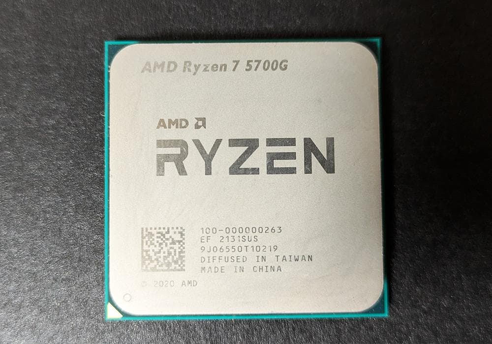 AMD Ryzen7 5700G BOX（日本国内向け正規品）
