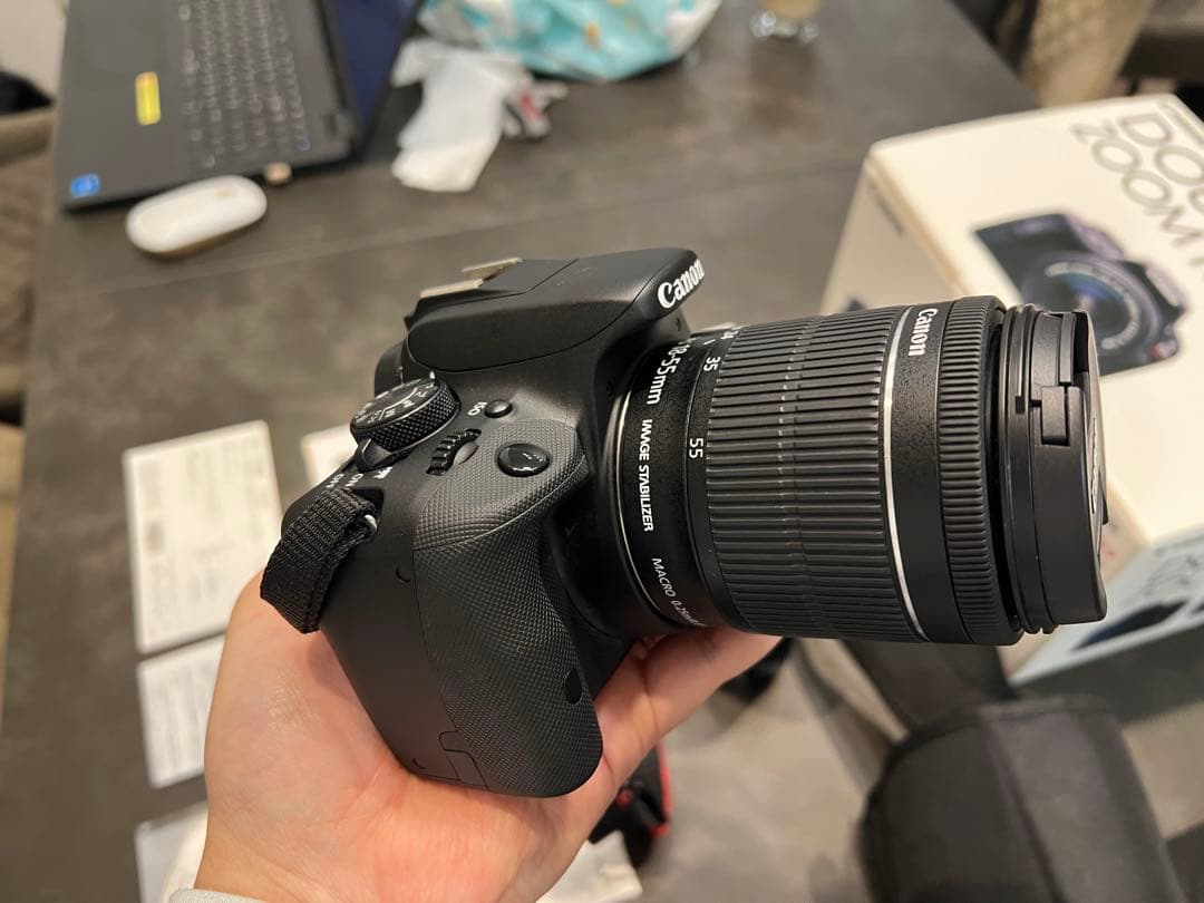 【中古美品】Canon EOS Kiss X7 ダブルズームキット