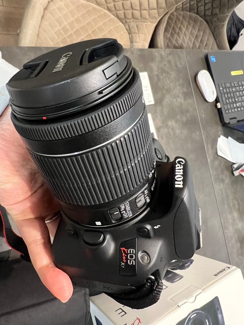 【中古美品】Canon EOS Kiss X7 ダブルズームキット