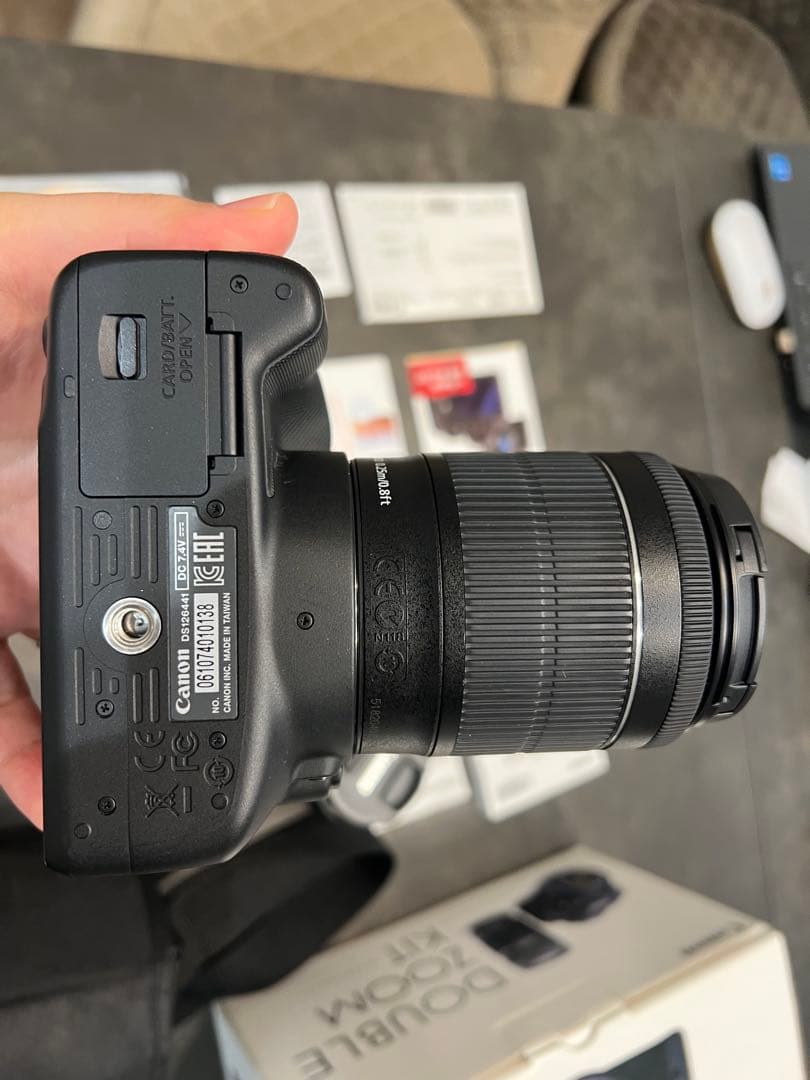【中古美品】Canon EOS Kiss X7 ダブルズームキット