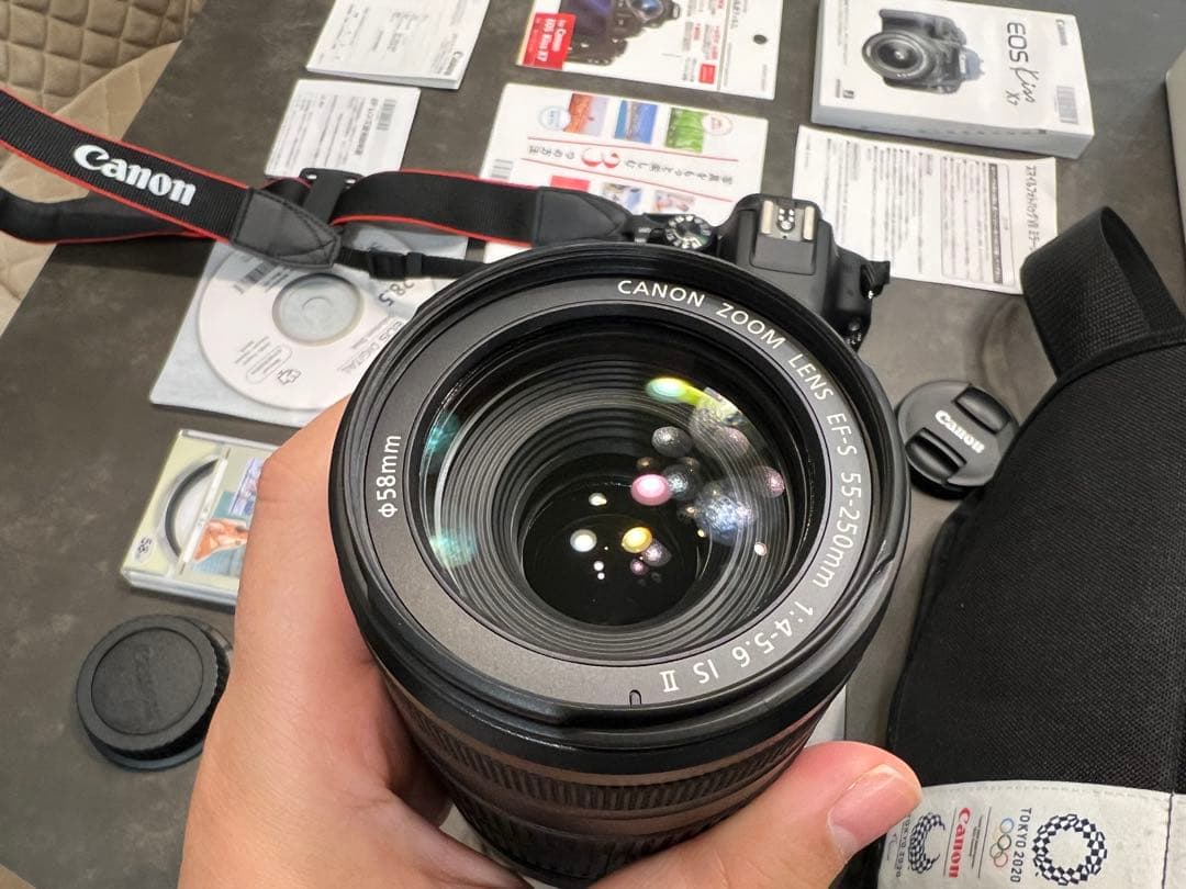 【中古美品】Canon EOS Kiss X7 ダブルズームキット