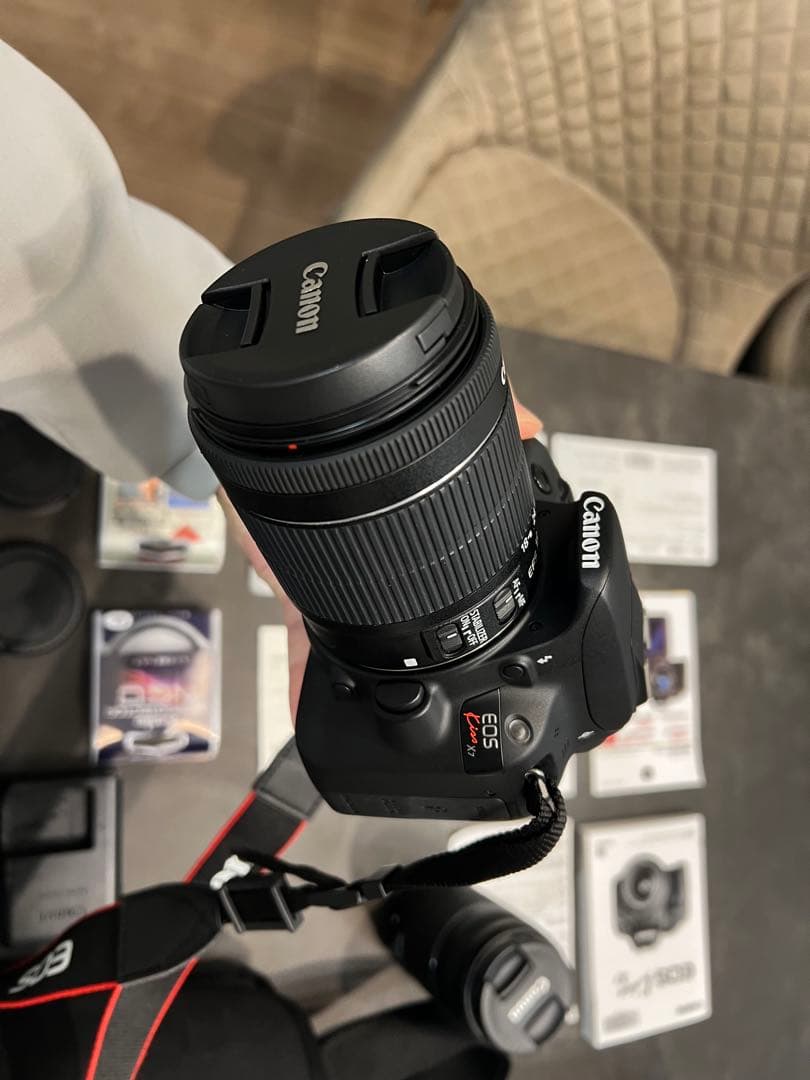 【中古美品】Canon EOS Kiss X7 ダブルズームキット