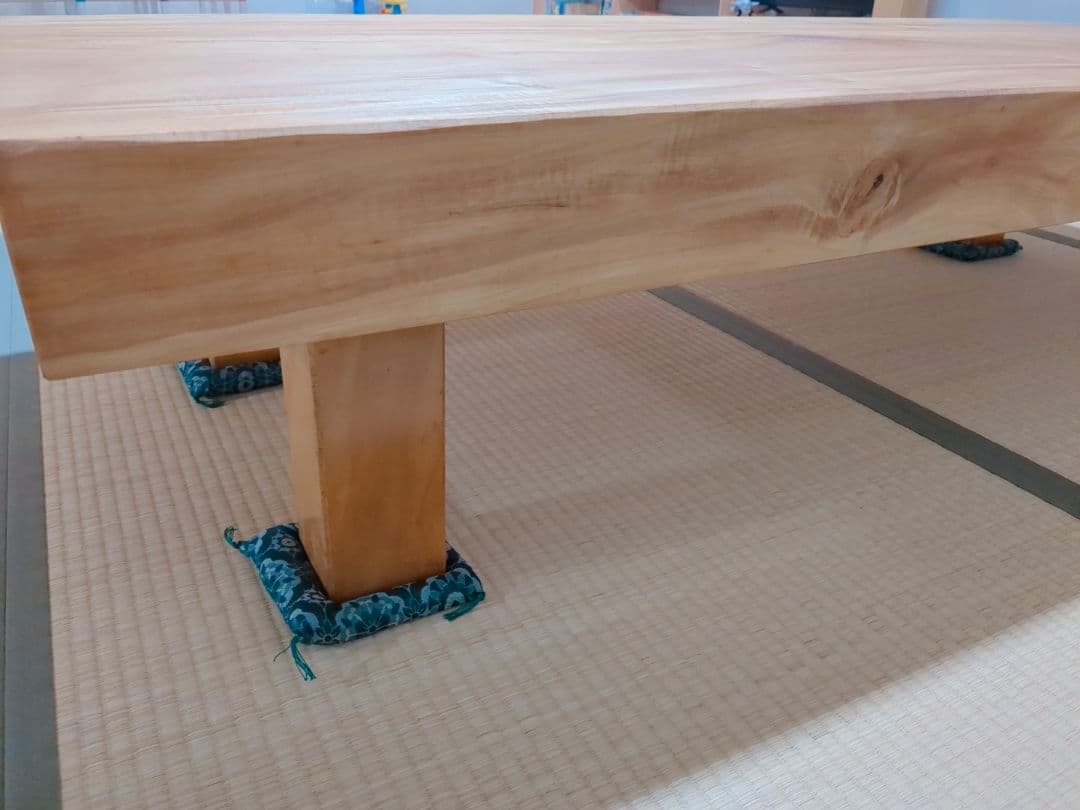 欅（けやき）　一枚板　座卓　ローテーブル