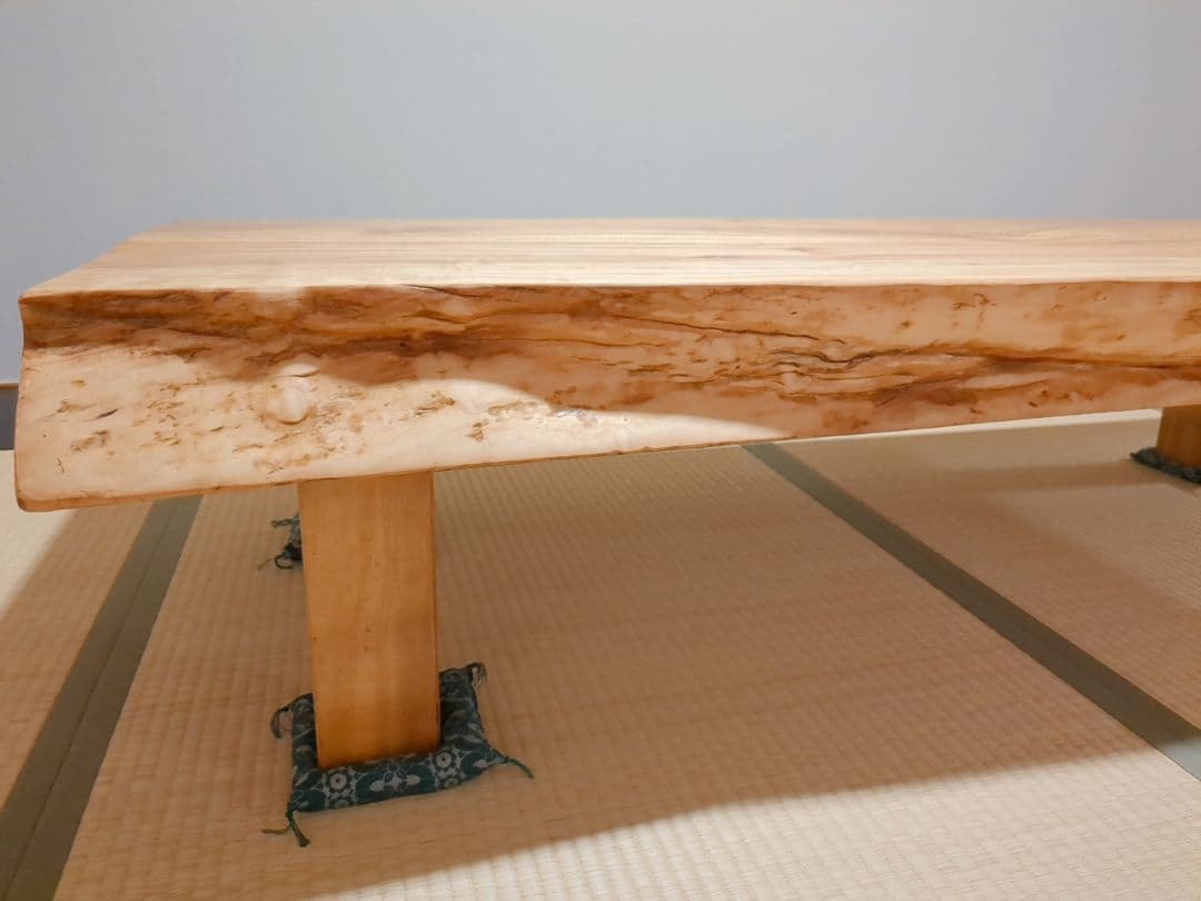 欅（けやき）　一枚板　座卓　ローテーブル