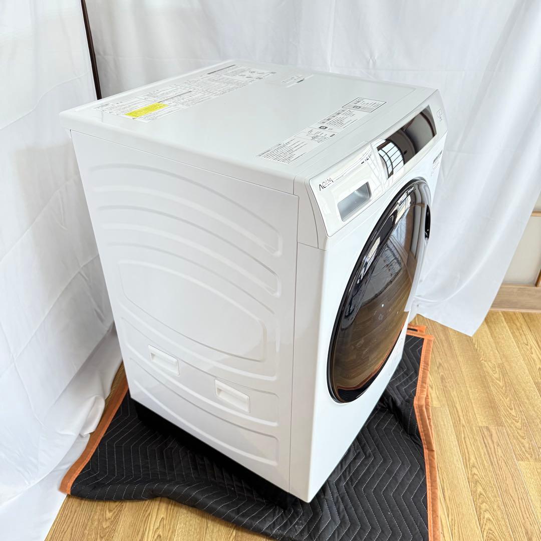 美品AQUAドラム式洗濯乾燥機12kg /6kg 2024年製　送料込み
