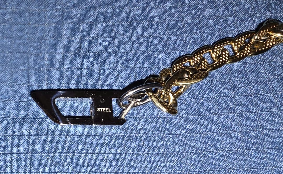 ディーゼル DIESEL　ネックレス ゴールド