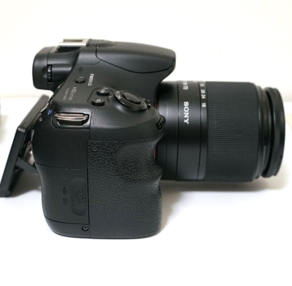 SONY α58 カメラ レンズ2本 18-70mm MINOLTA 一眼レフ