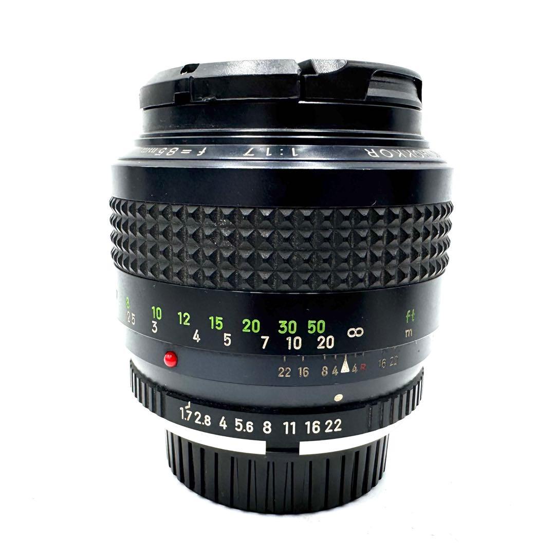 完動品 MINOLTA MC ROKKOR 85mm F1.7 ミノルタ