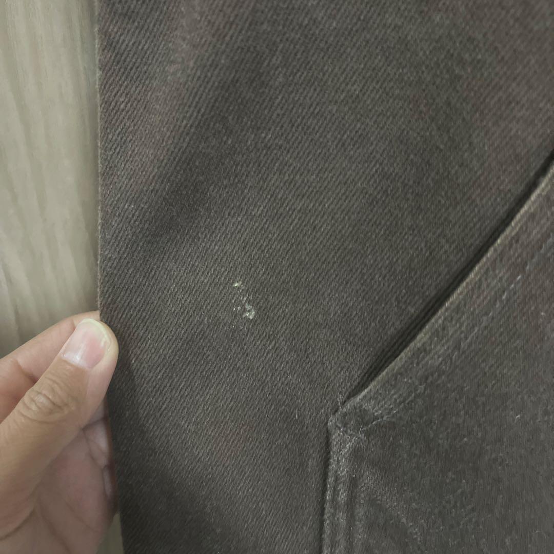 カーハート　ダックベスト　ダークブラウン　L メキシコ製