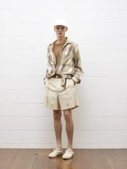 UNUSED 24SS US2402 ネルシャツ 新品