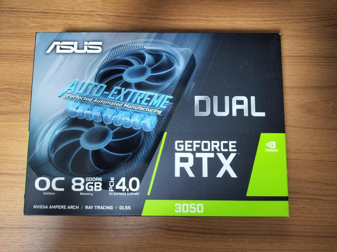 グラフィックボード・グラボ・ビデオカード RTX 3050 OC Edition GDDR6 8GB ASUS