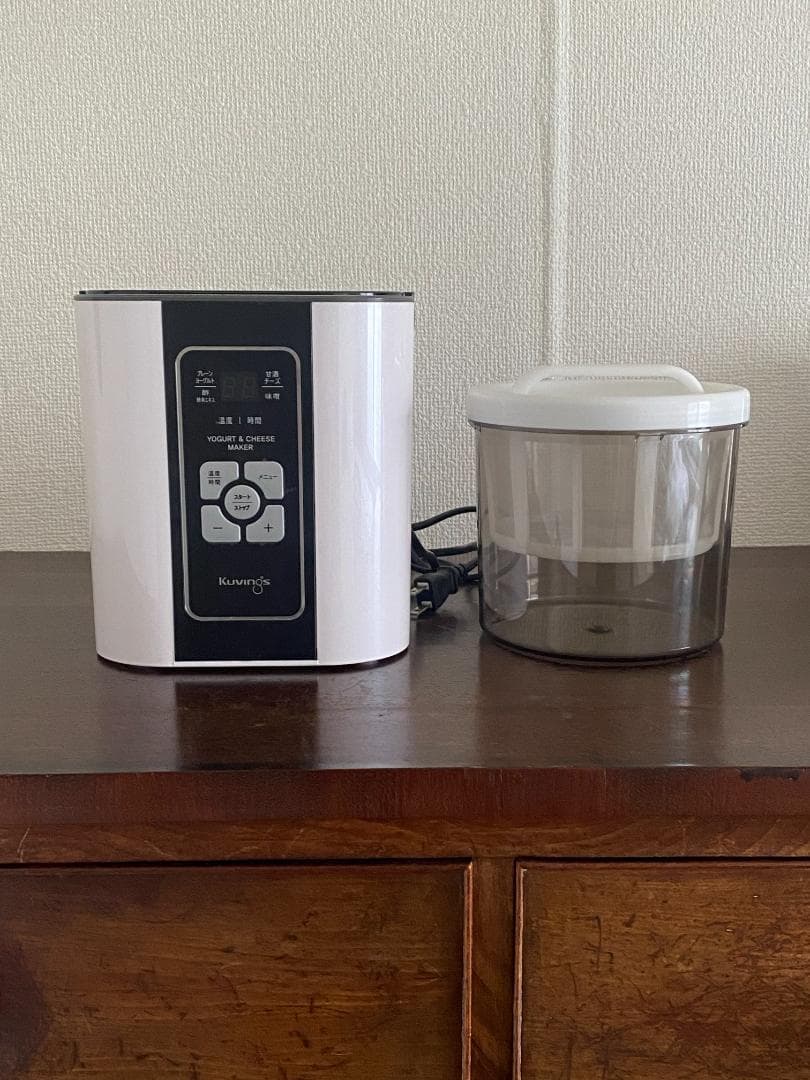 クビンス kuvings ヨーグルト＆チーズメーカー KGY-81ASM