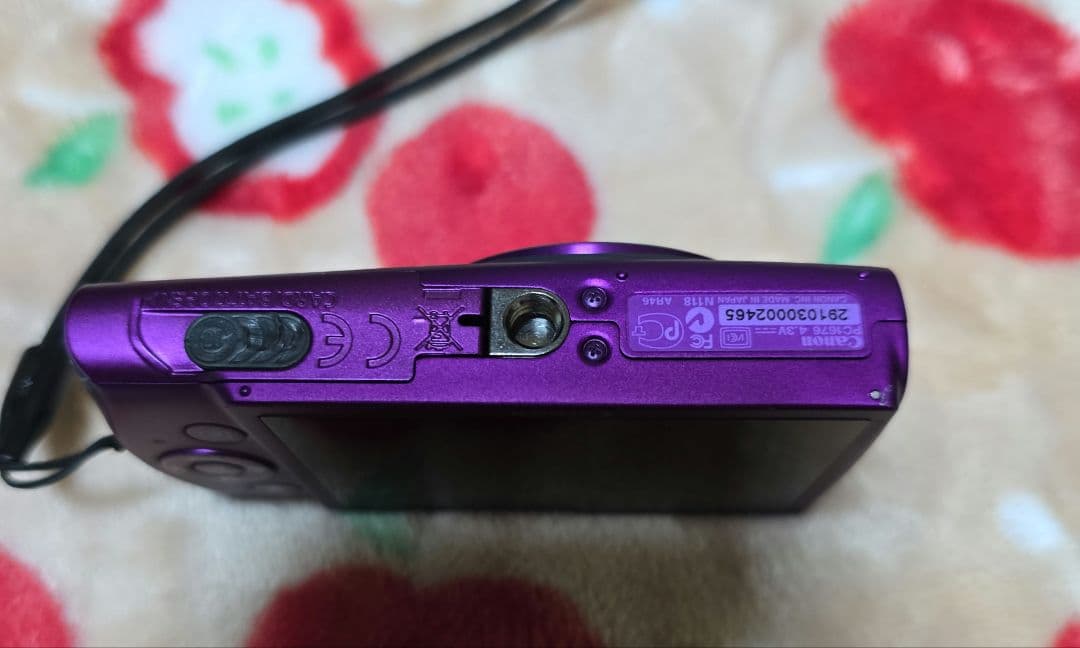 Canon IXY 600F パープル キャノン デジカメ