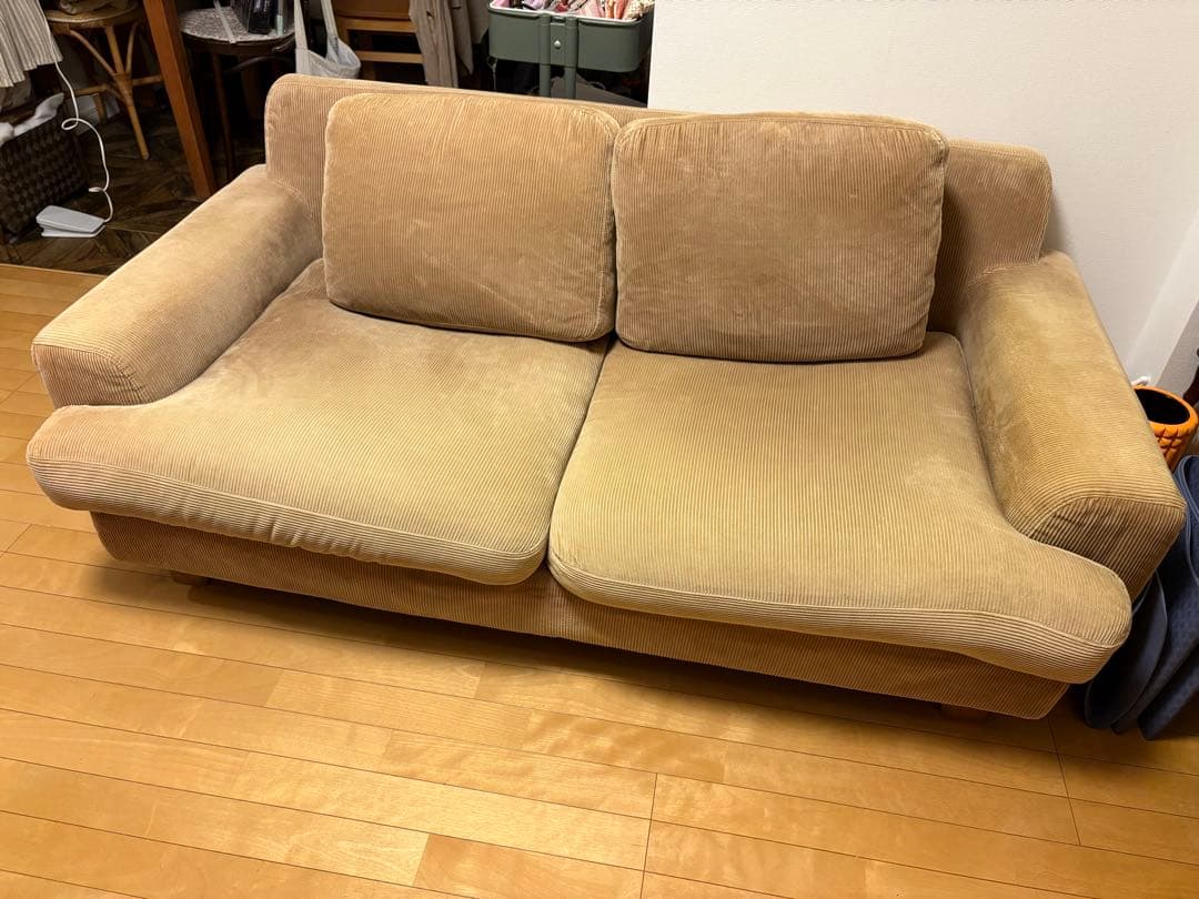 unico GREIG カバーリングソファ2.5シーター