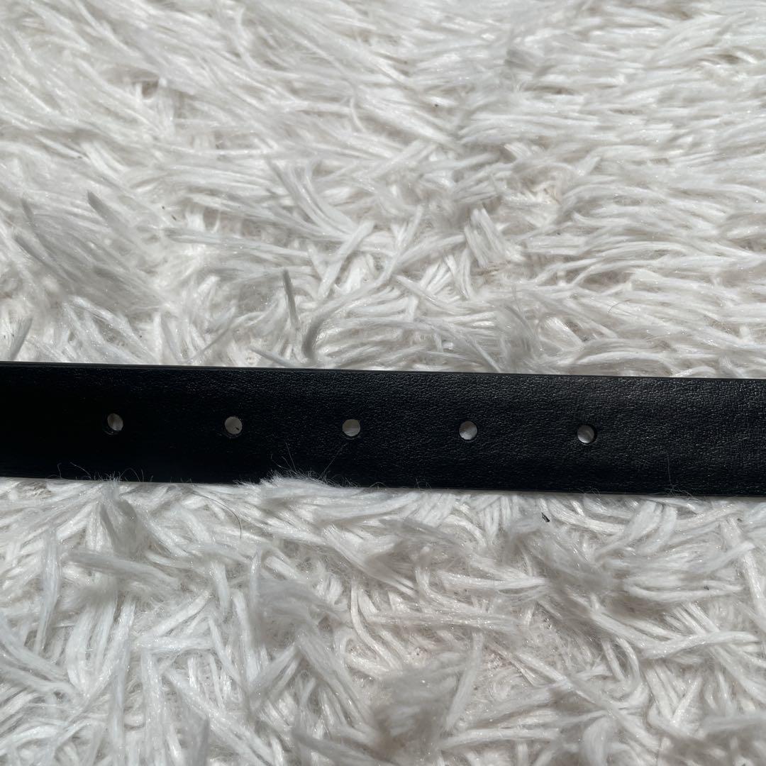 新品　未使用　PRADA プラダ　リバーシブル　ベルト　ブラック　黒　110cm