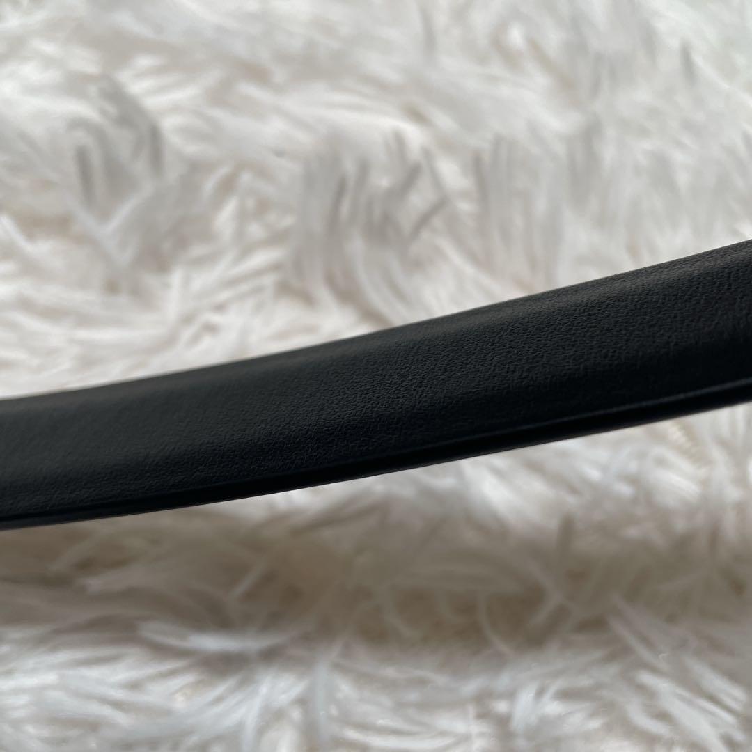 新品　未使用　PRADA プラダ　リバーシブル　ベルト　ブラック　黒　110cm