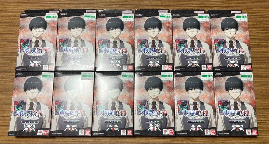 ユニオンアリーナ　東京喰種　スタートデッキ　12個　UNION ARENA