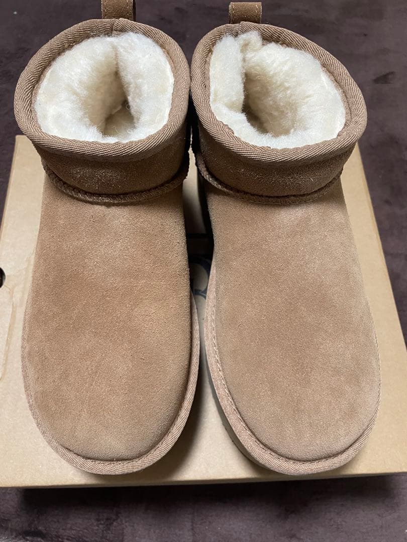 UGG ムートンブーツ 厚底5cm