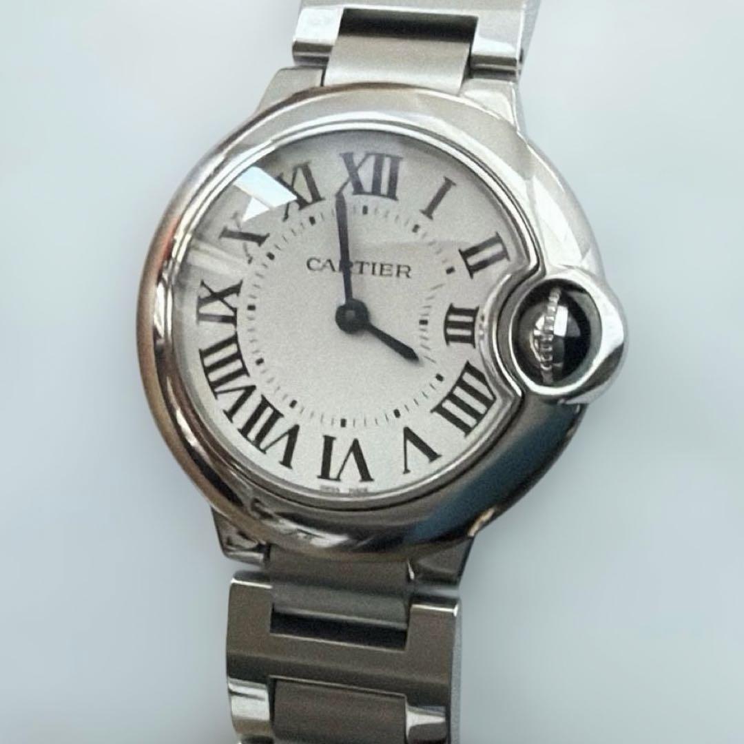 カルティエ時計　バロンブルー28mm
