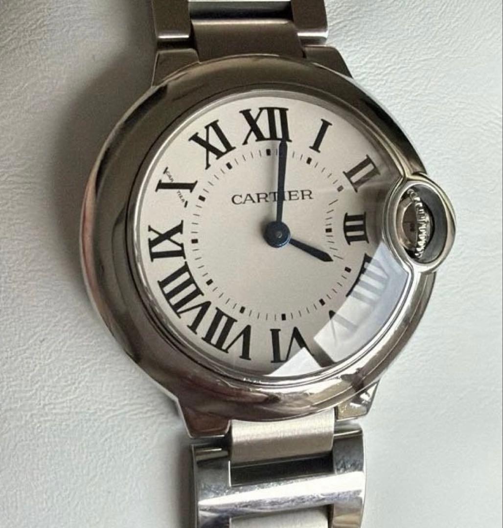 カルティエ時計　バロンブルー28mm