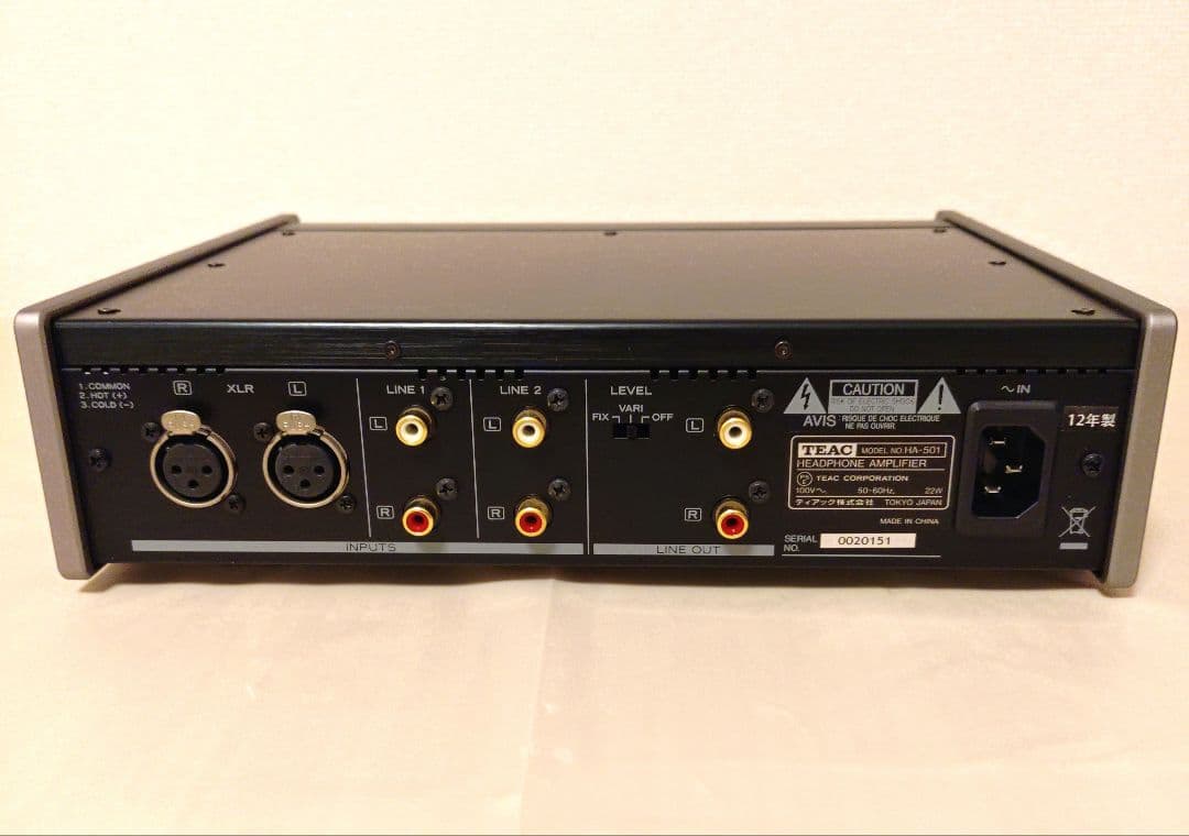 TEAC HA-501　ヘッドホンアンプ