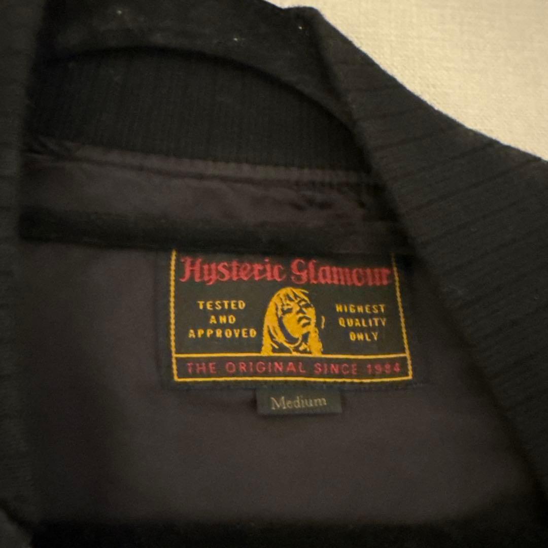 Hysteric Glamour スカジャン ブラック M