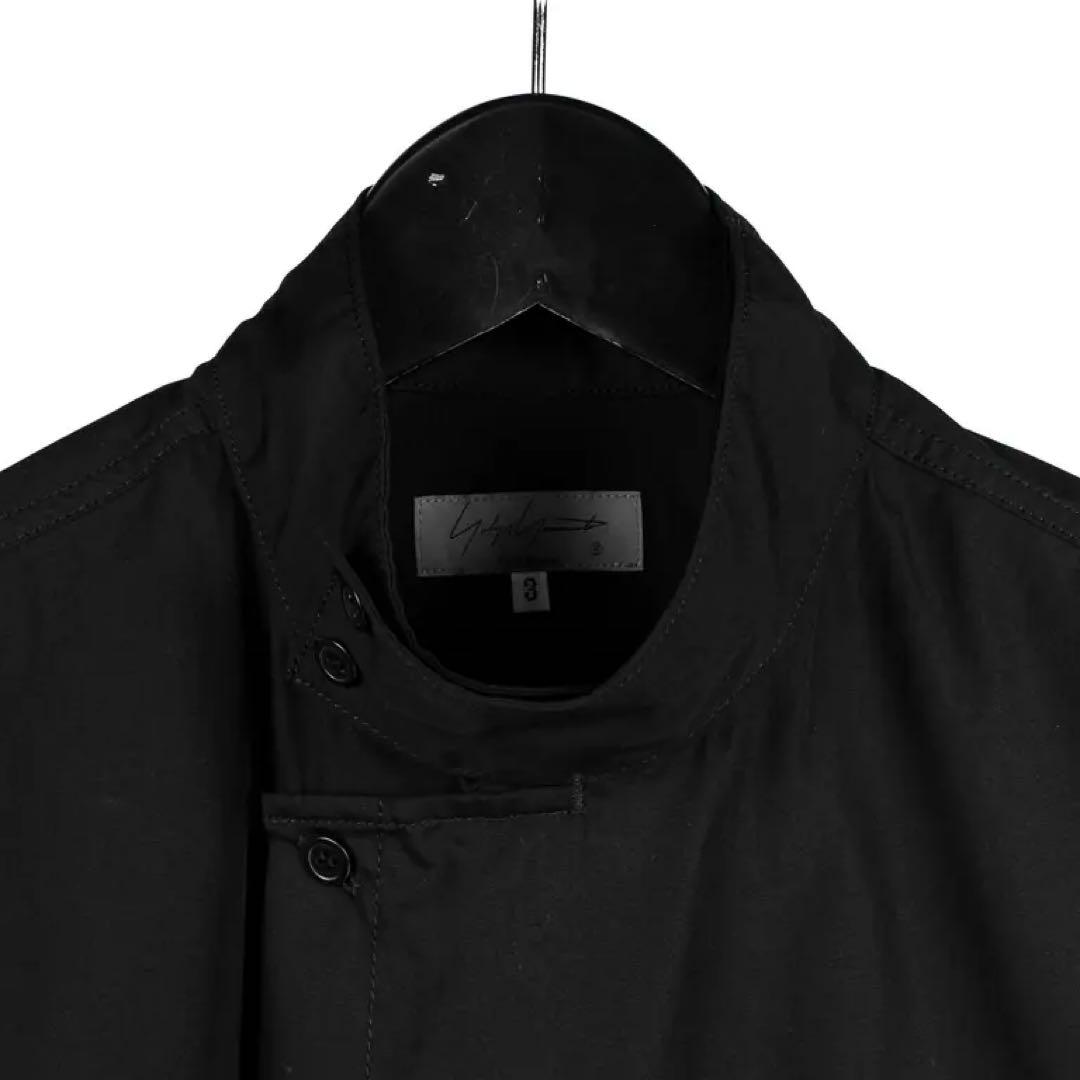 【未使用】ヨウジヤマモト タグあり新品　スタンドカラー二重シャツ