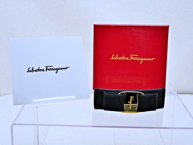 ⭐️美品　フェラガモ　Salvatore Ferragamo　ヴァラ　バレッタ
